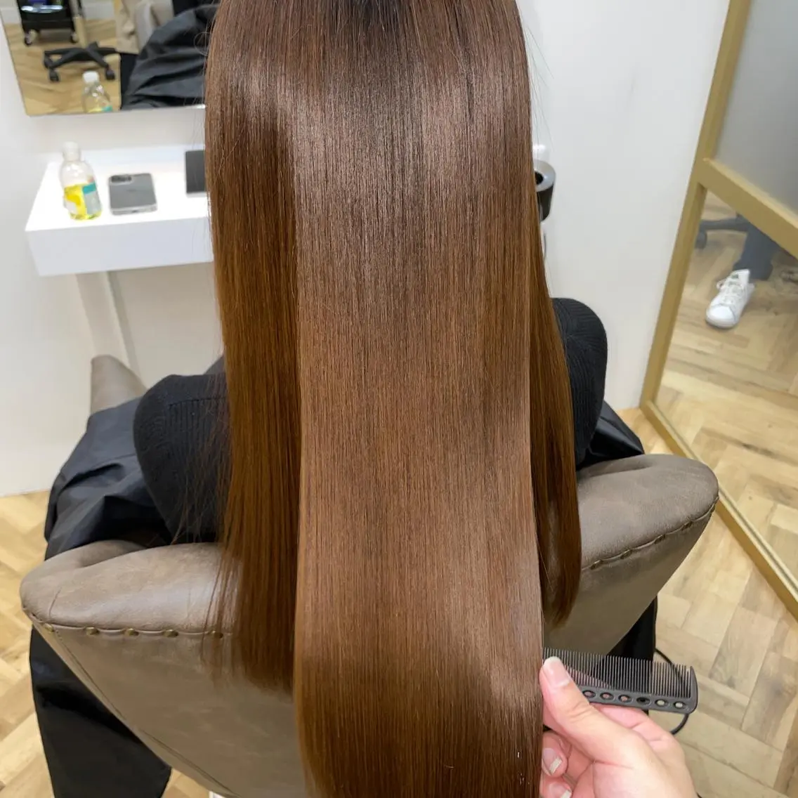 ロング カラー 髪質改善特化 ESSENCIAのヘアスタイル