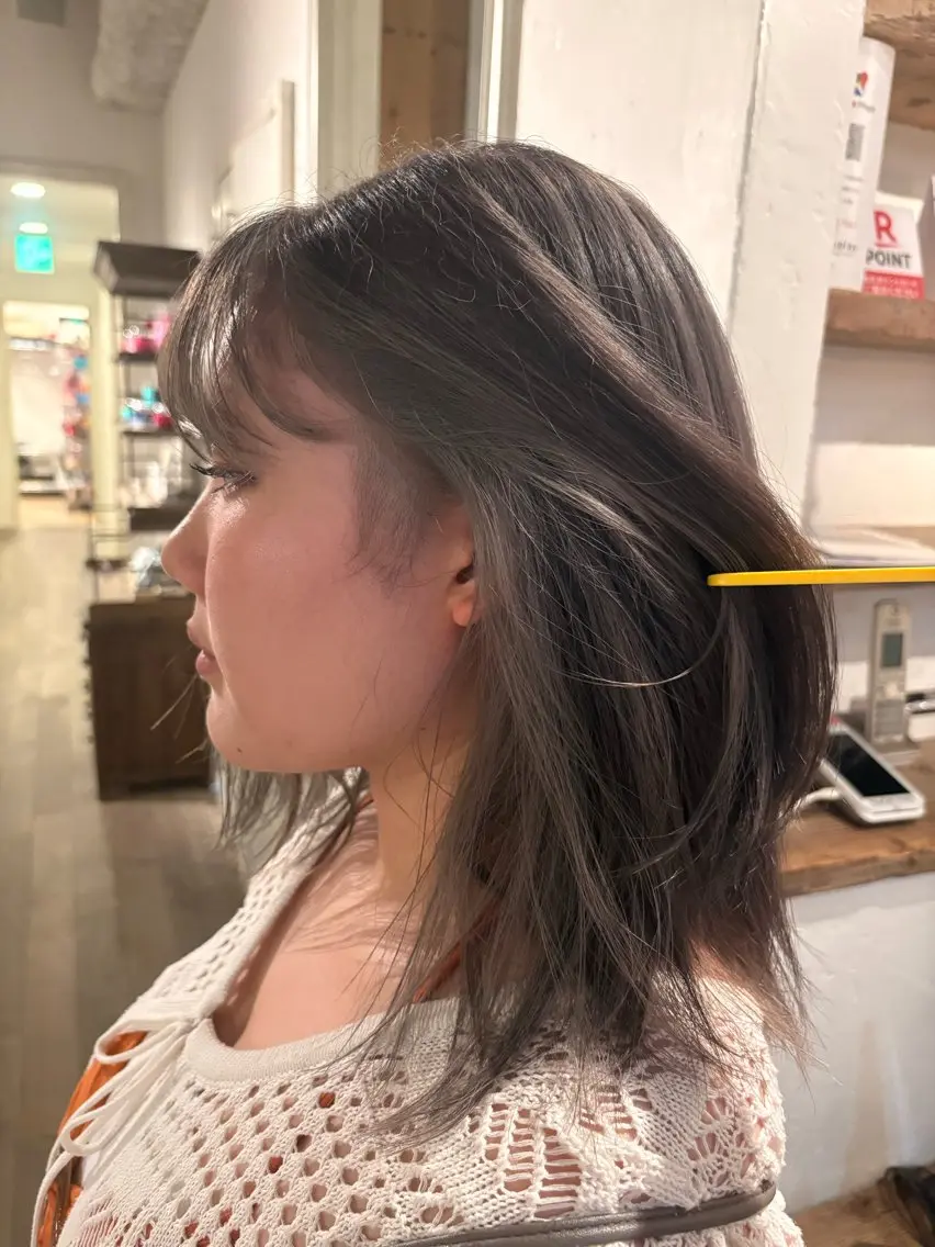カラー ブリーチ ヘアカラー 野口 心晴のヘアスタイル