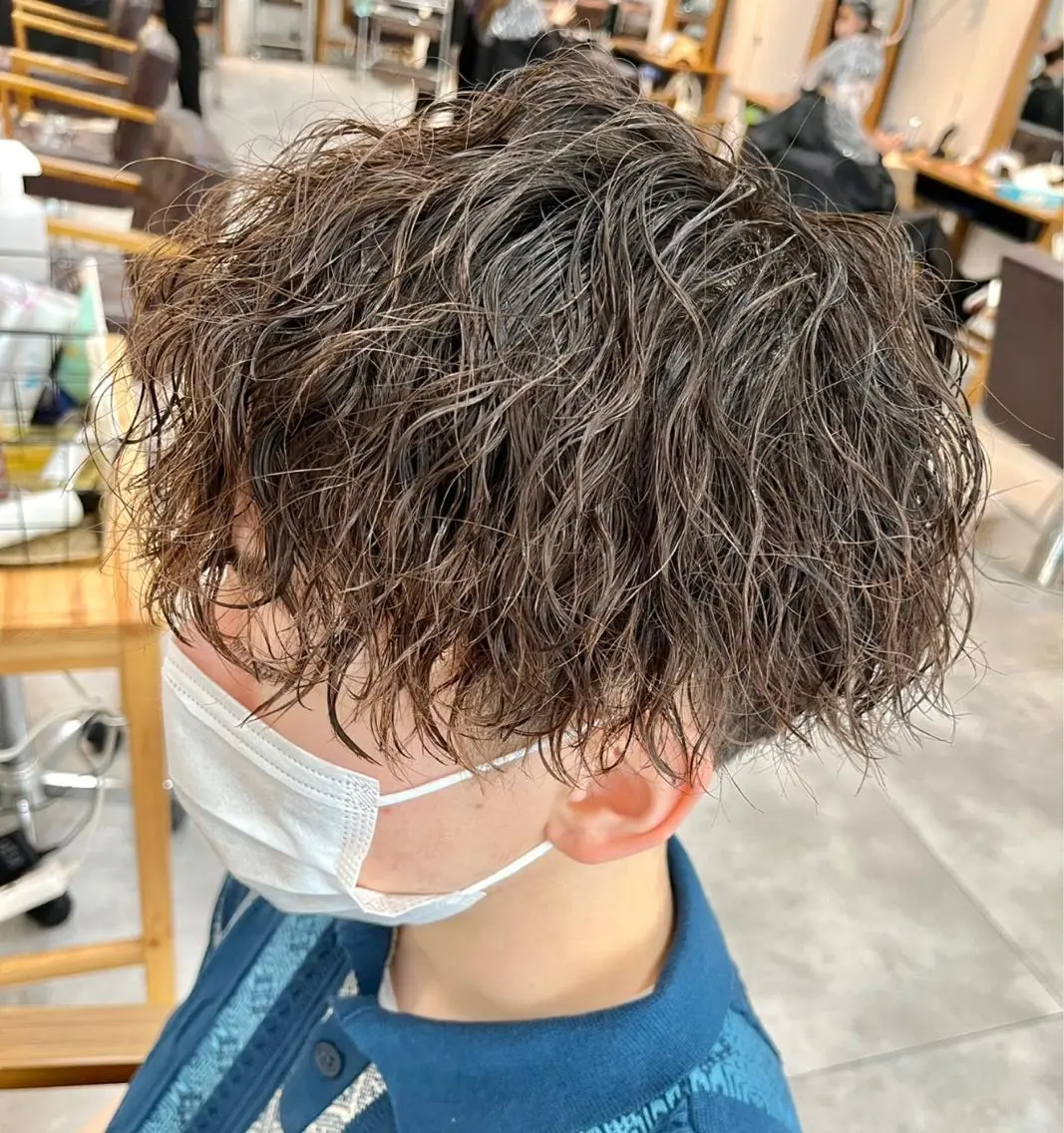 カット＋プレミアムケアカラーの写真