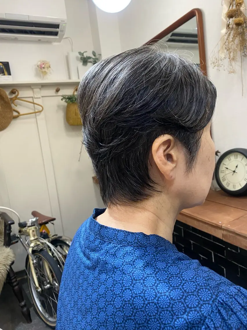 ショート カット Ruri hair magomusumeのヘアスタイル