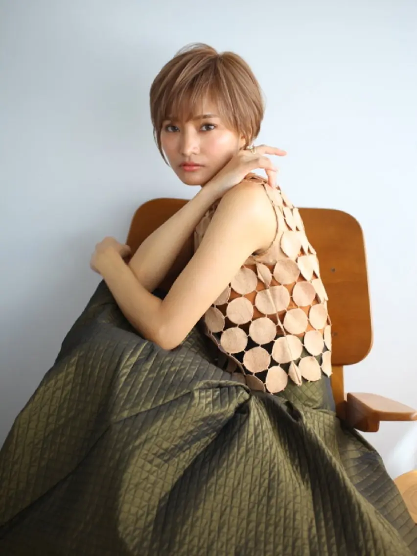 ショート 髪悩み解決ショート ✄山嵜菜織のヘアスタイル