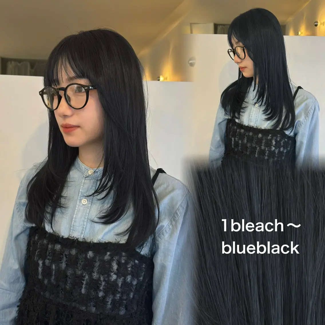 ロング カラー ブリーチ ダブルカラー インナーカラー ブリーチなしカラー ピンクカラー ヘアカラー YARD.長田 唯のヘアスタイル