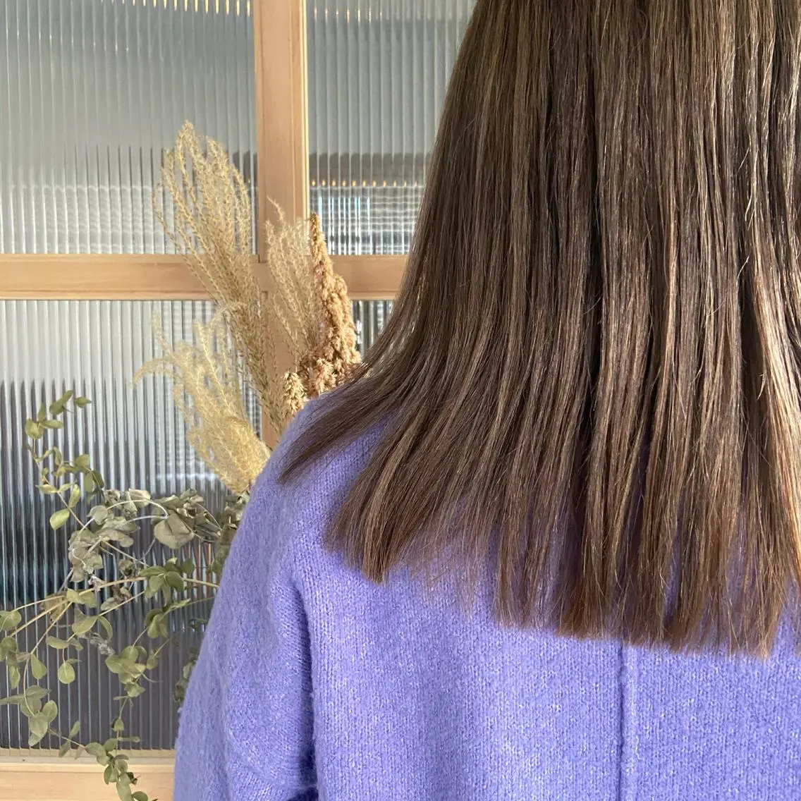 ロング カラー ベージュカラー グレージュ なかまみさと 🌼極上ヘッドスパのヘアスタイル