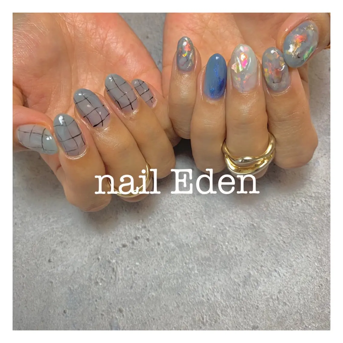 ネイル 持ち込み Eden ♾️のネイルデザイン