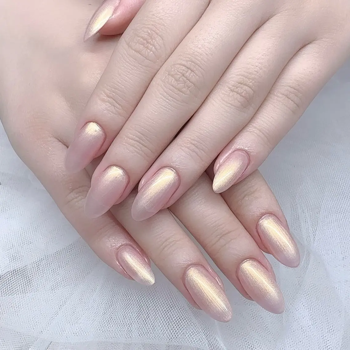ネイル 長さ出し ワンカラーネイル ハンドネイル LOA.NAIL 本八幡店💞Kyouのネイルデザイン