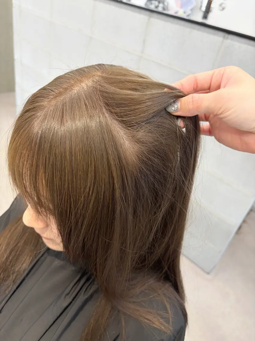 ロング カット ヘアカラー AELU🌱 林千晶のヘアスタイル