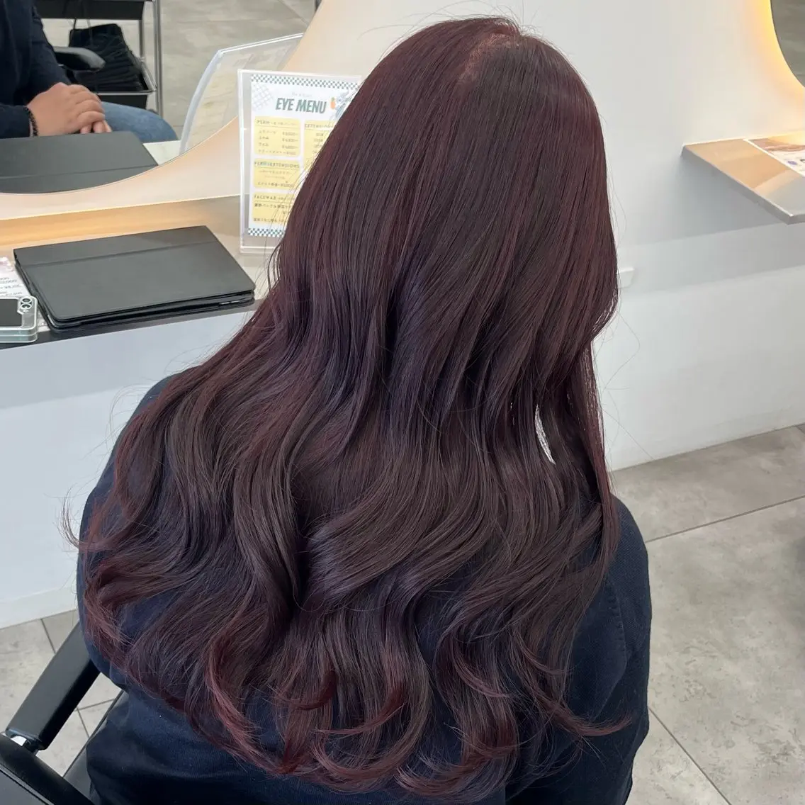 ロング カット ヘアカラー トリートメント 【レイヤー×透明感 カラー】mayaのヘアスタイル