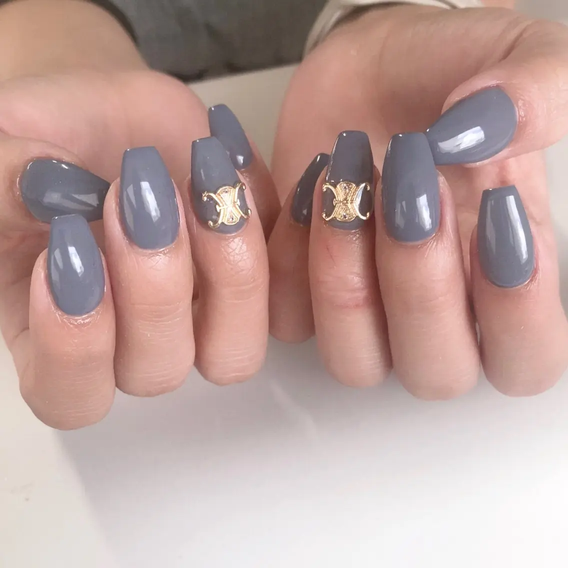 ネイル ワンカラーネイル ハンドネイル nail salon Is.  reikaのネイルデザイン
