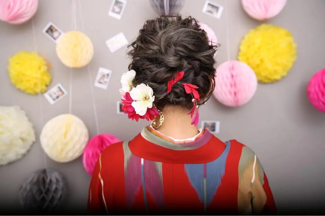 ヘアアレンジ 卒業式のヘアスタイル 代表　土屋ヒロユキ ショートカットのヘアスタイル