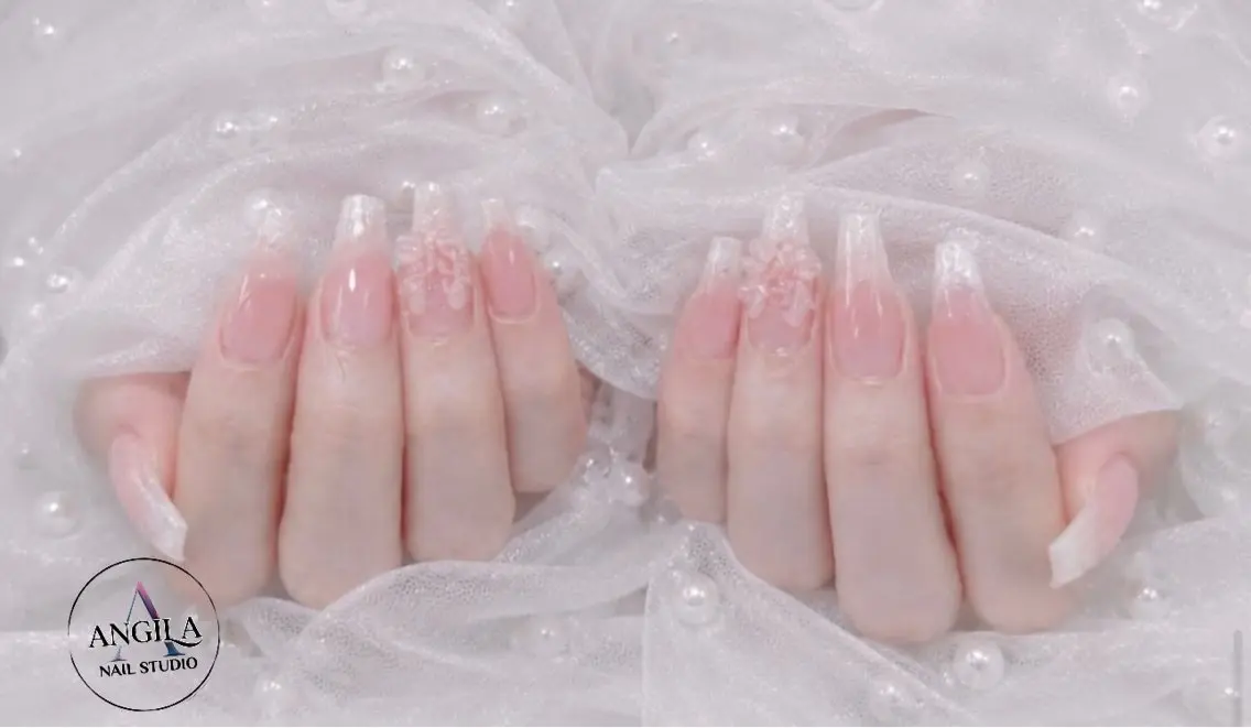 ネイル ANGILA ネイル¨̮S*Y*Kのネイルデザイン