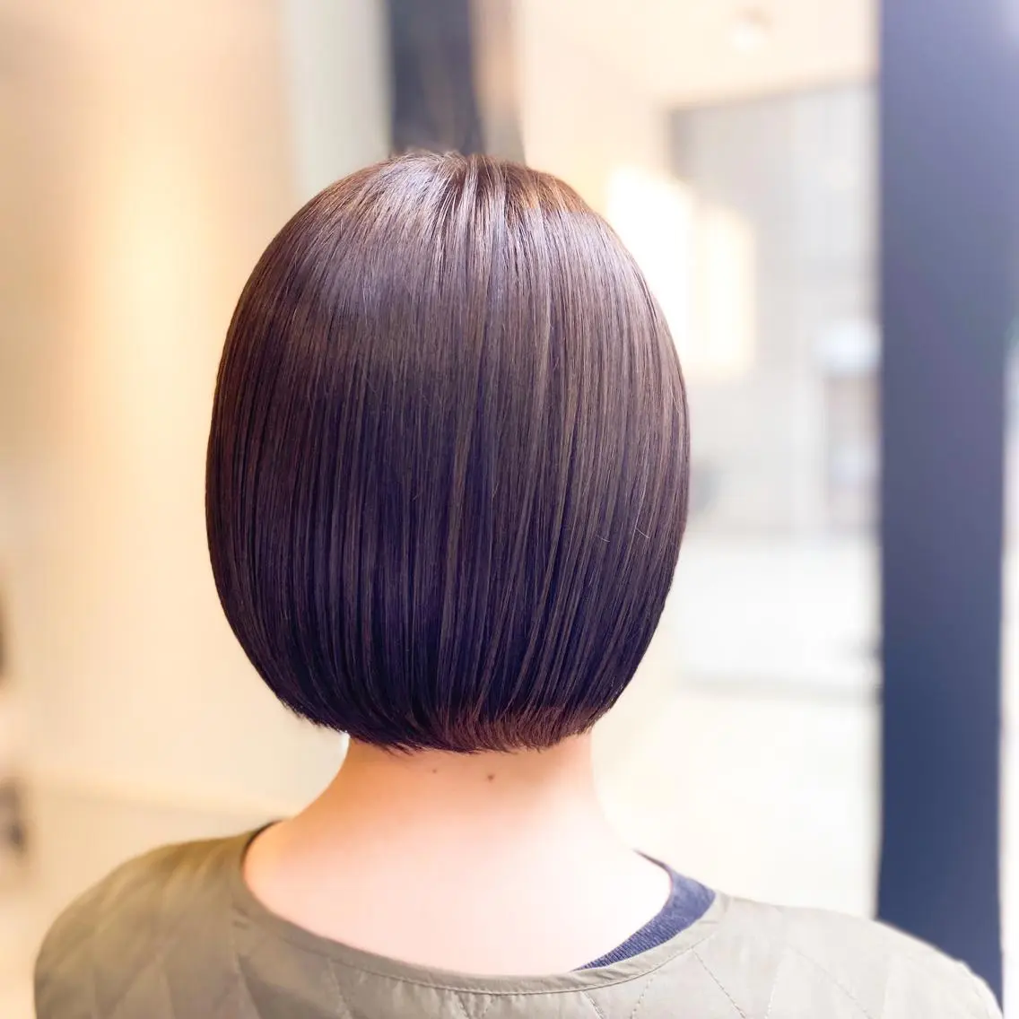 ショート カラー グレージュ イルミナカラー ショートヘア カット ヘアカラー トリートメント ヘッドスパ 木原良 (キハラ リョウ)のヘアスタイル