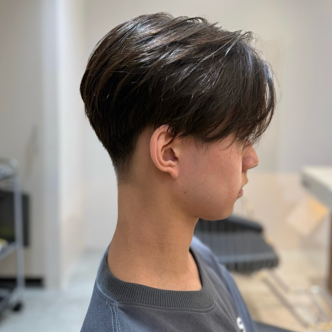 メンズ メンズ韓国風 韓国マッシュ マッシュ 刈り上げ カット トリートメント ヘッドスパ ヘアセット レイヤー/艶感カラー /メンズ/KOSEIのヘアスタイル