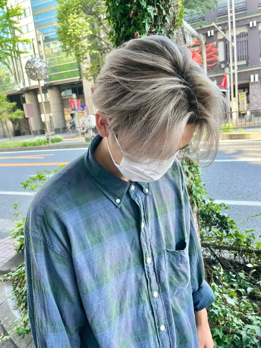 メンズ インク 美容院のヘアスタイル