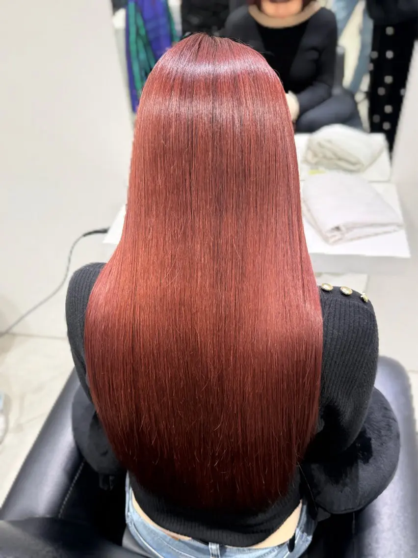 ロング 女性のための美容師/ 下北沢/ヨシダモモカのヘアスタイル