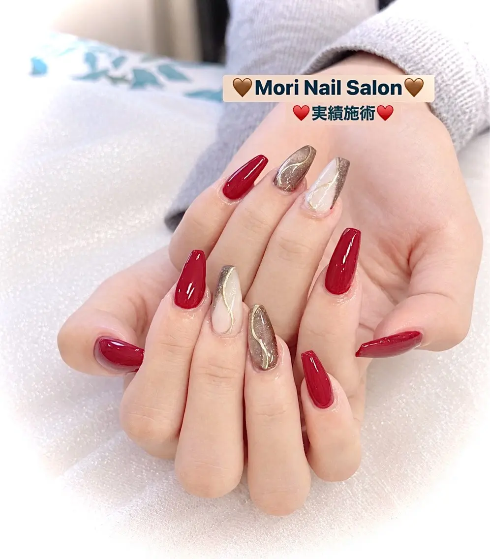 ネイル ハンドネイル MORI ネイル SALONのネイルデザイン