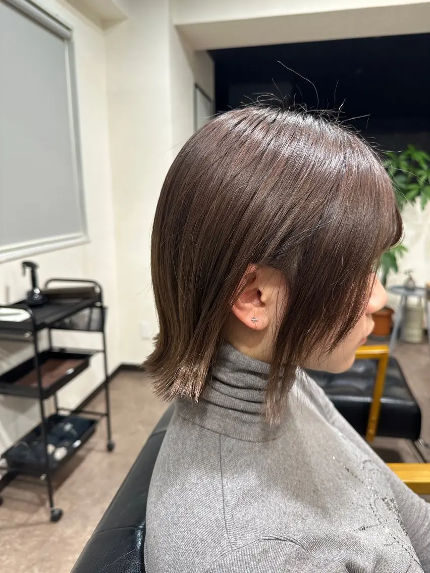 カット✂️(ショート限定)+カラー🎨(リタッチも🙆♀️)+10分ヘッドスパ💆♀️の写真