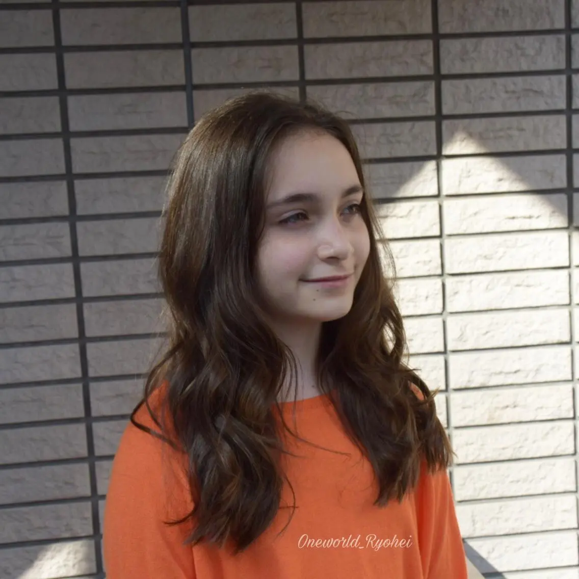 ロング 福井 稜平のヘアスタイル