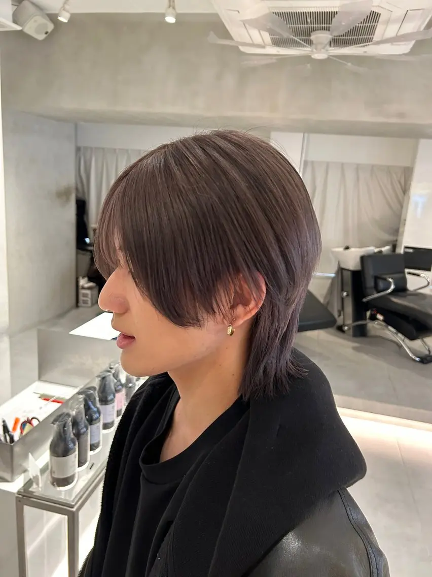 カラー メンズ 🪞透け感&韓国ヘア 🪞honokaのヘアスタイル