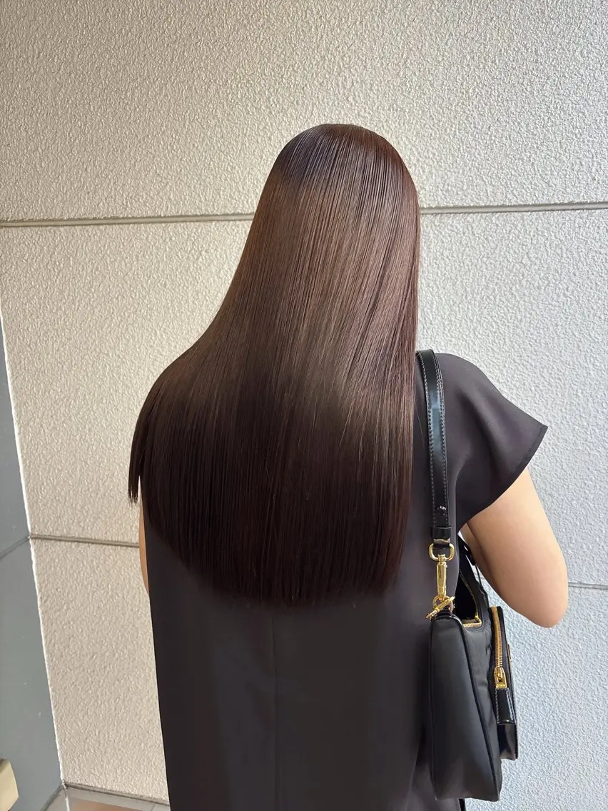 ロング 安藤楓華 fuka andoのヘアスタイル