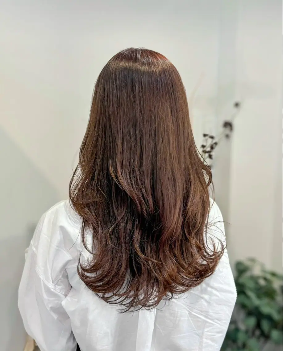 ロング カット ヘアカラー トリートメント ROCCAhair 谷山陸のヘアスタイル