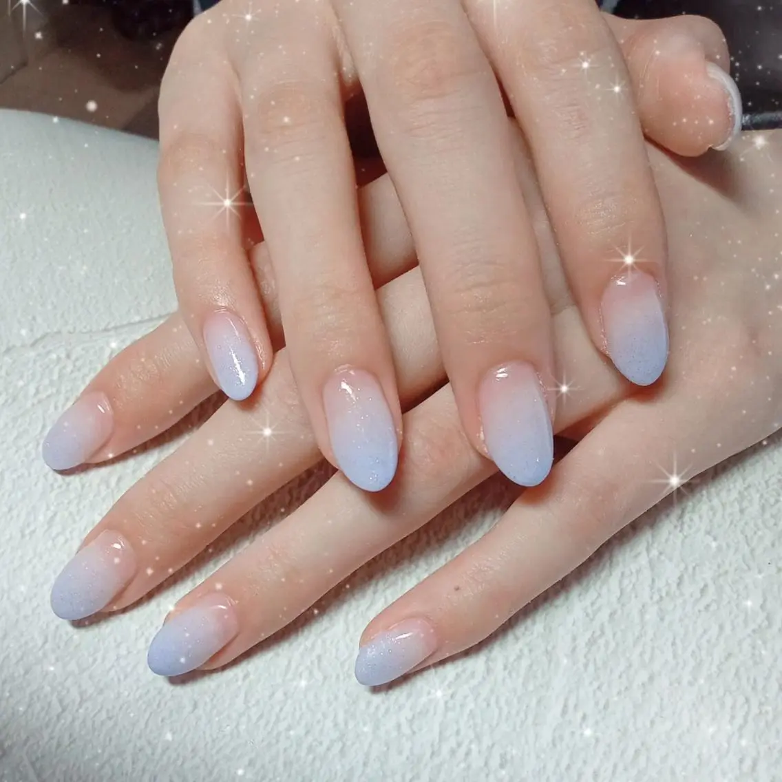 初回【ソフトジェルオフ・ケア込】カラーグラデーション　6500円の写真