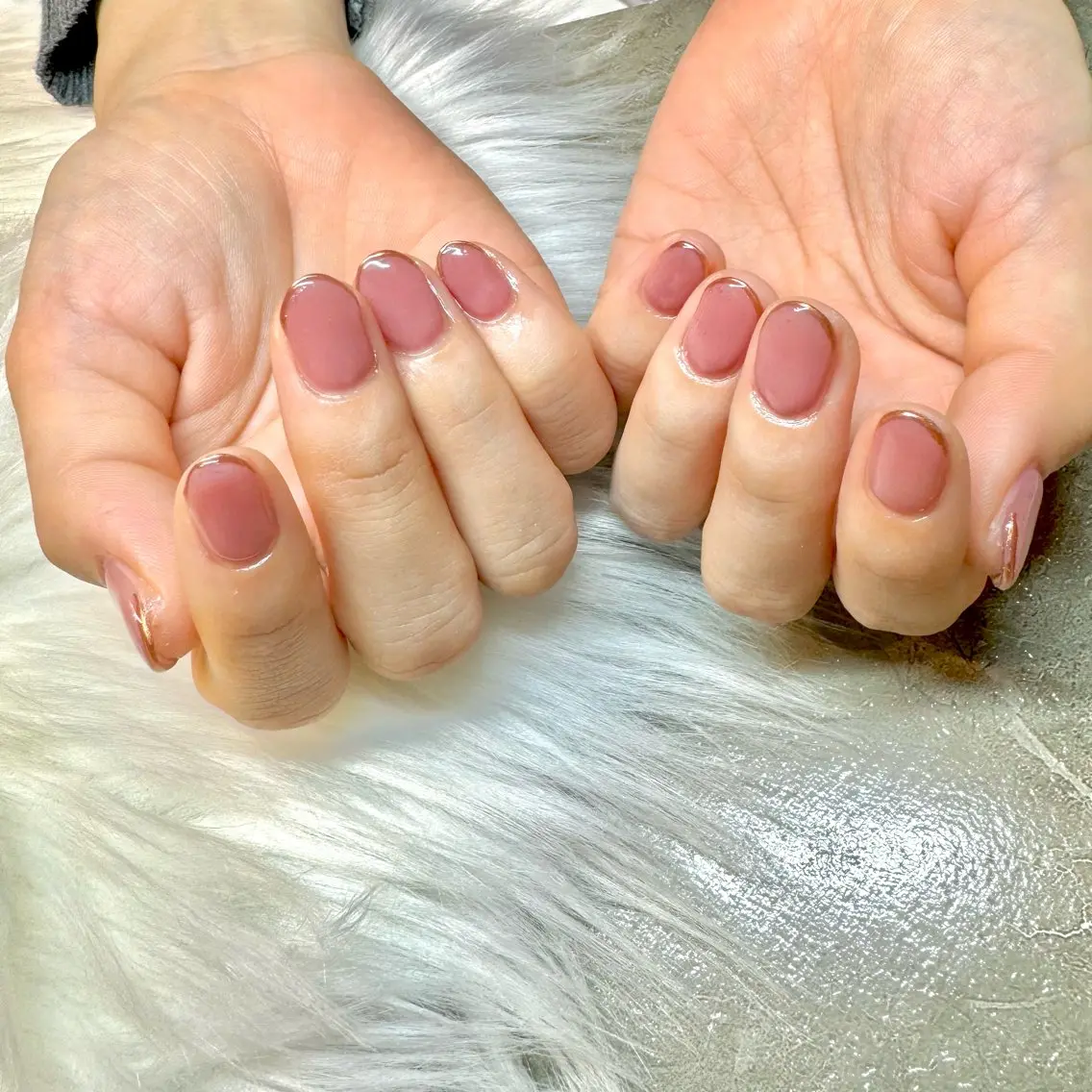 ショート ハンドネイル Lily. ゆきみのネイルデザイン