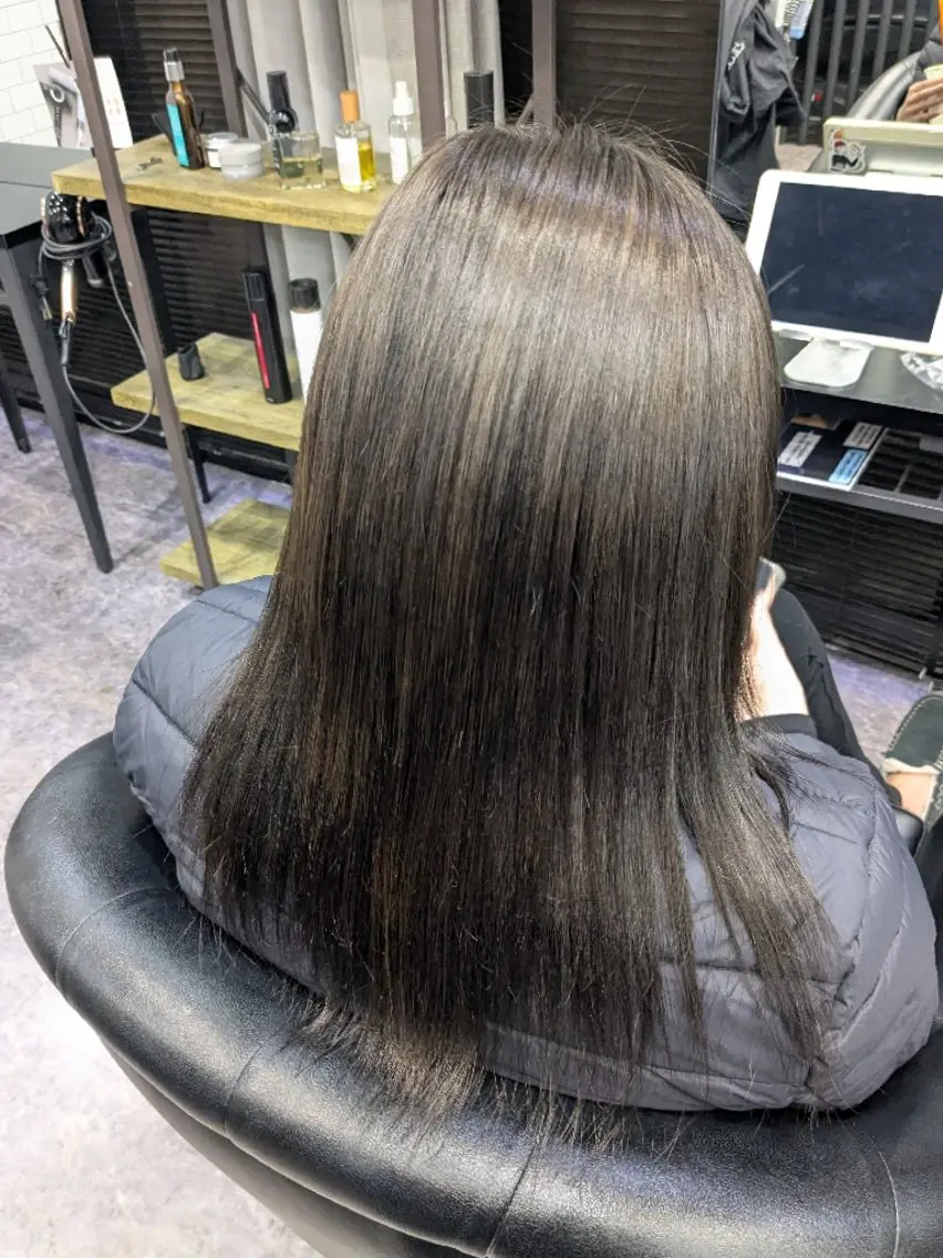 カラー 多田 遥香のヘアスタイル