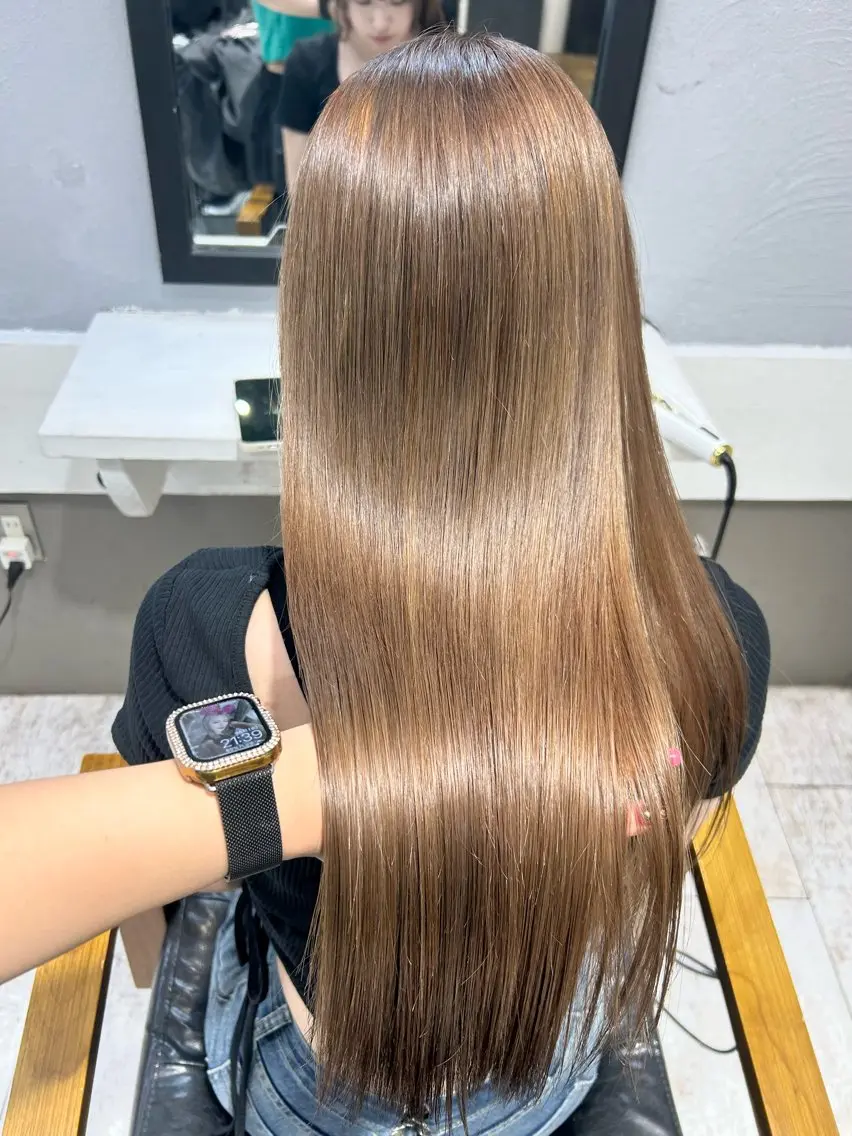 カラー ヘアカラー ハイトーン ayane💖のヘアスタイル