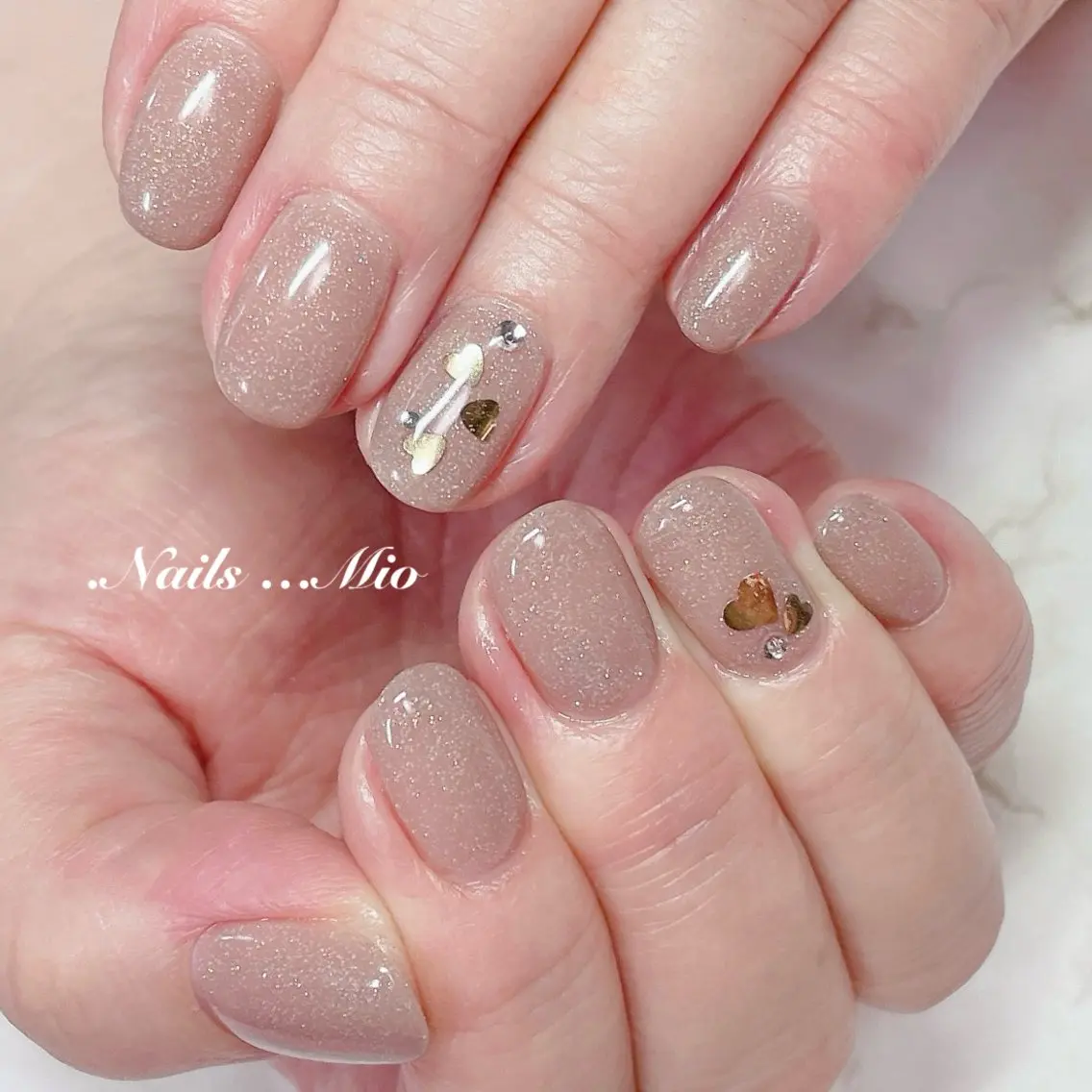 ネイル アートネイル ジェルネイル ワンカラーネイル .Nails Mio 赤羽西ネイルサロンのネイルデザイン