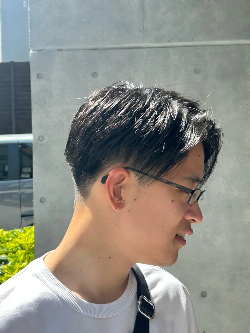 ショート メンズ カット 似合わせカット 渡辺尚暉のヘアスタイル