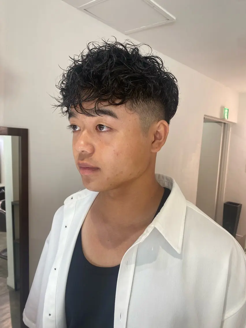 【大人男性向け】カット+ナチュラルパーマ💎の写真