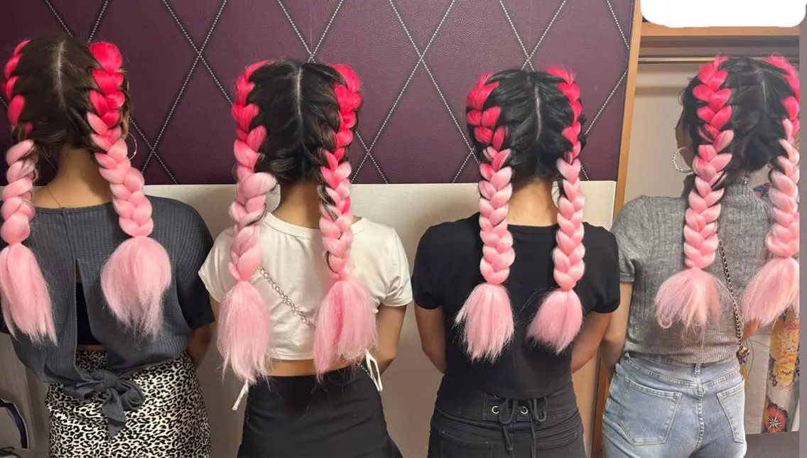 ロング エクステ 玉ねぎヘアー ヘアセット Setsalon DIOのヘアスタイル