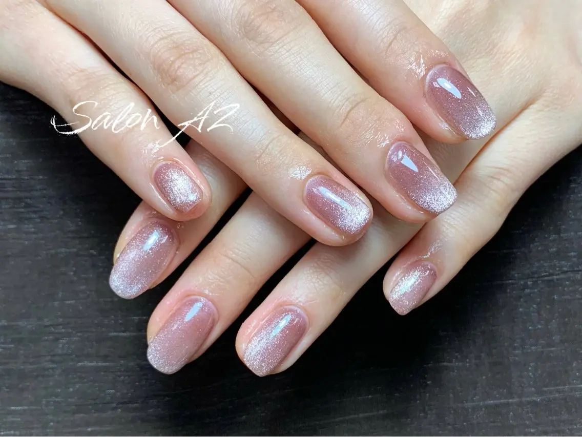 ネイル アートネイル 長さ出し フットネイル フレンチネイル ジェルネイル ハンドネイル salon AZのネイルデザイン