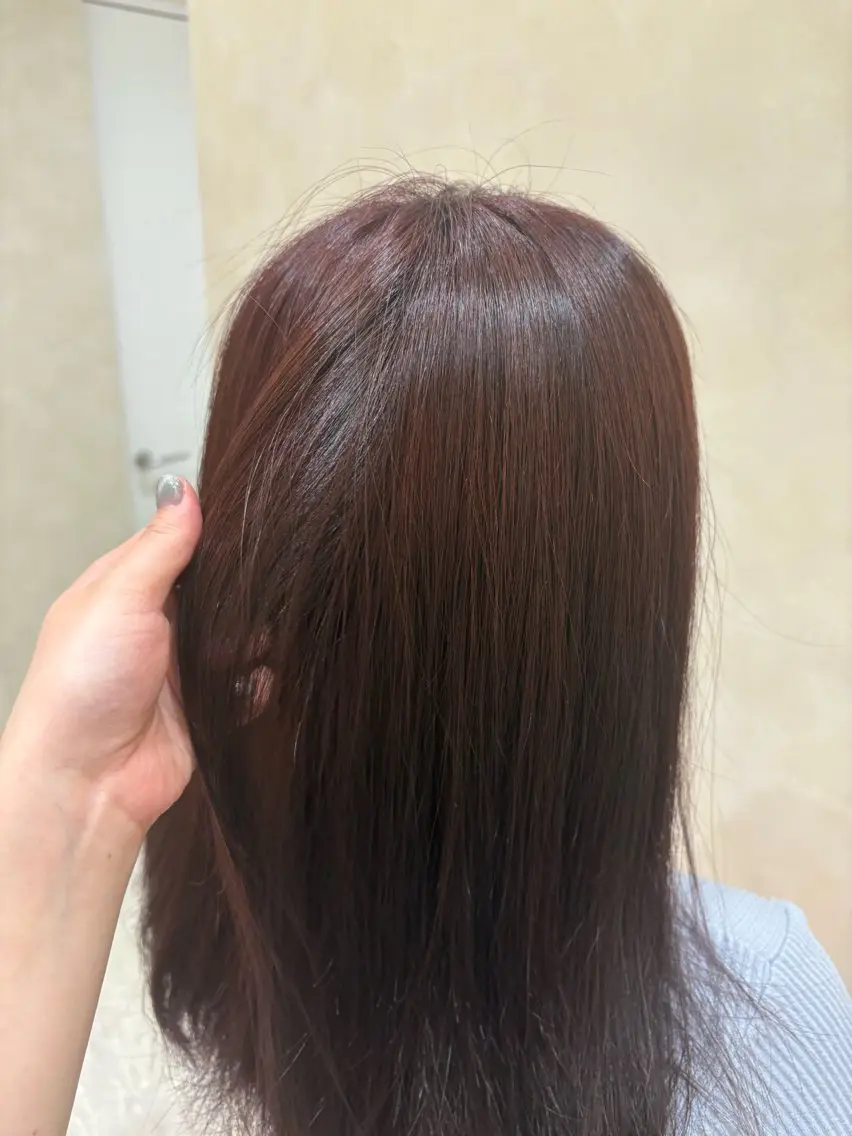 似合わせワンカラー＋トリートメント🫧の写真