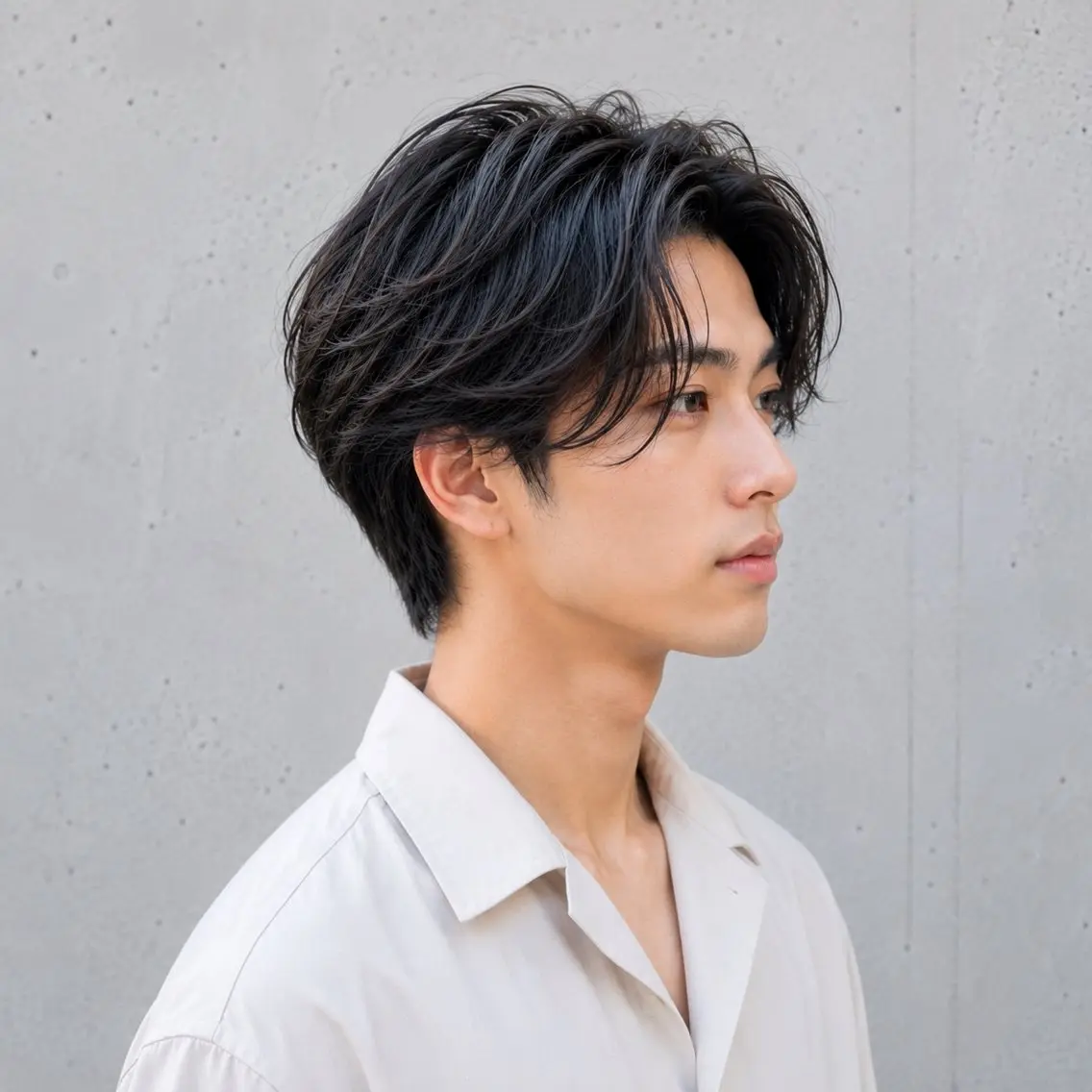 ショート パーマ メンズ センターパート メンズ韓国風 メンズパーマ 学生(メンズ向け) くせ毛 カット パーマ トリートメント 🔮メンズ縮毛矯正 メンズパーマ💎竹永のヘアスタイル