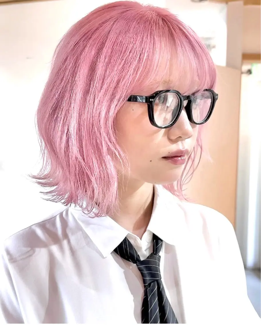 ショート カラー ハイトーンカラー/ hinata🪽のヘアスタイル