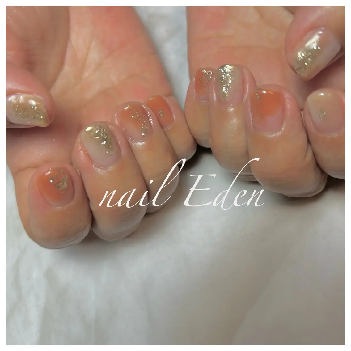 ネイル ニュアンスネイル Eden ♾️のネイルデザイン