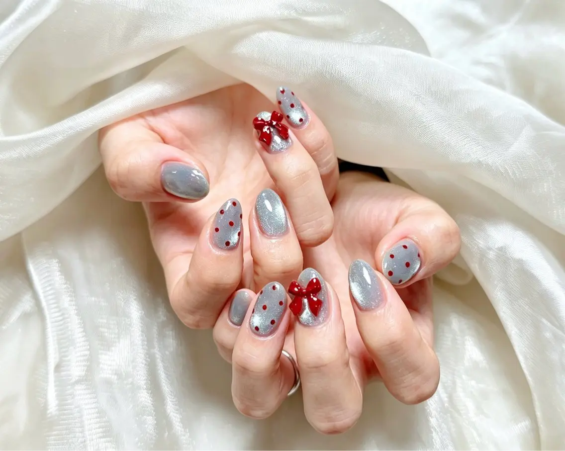 ネイル チークネイル 長さ出し フレンチネイル ジェルネイル 韓国ネイル ハンドネイル Lucky Nail Salon❶のネイルデザイン