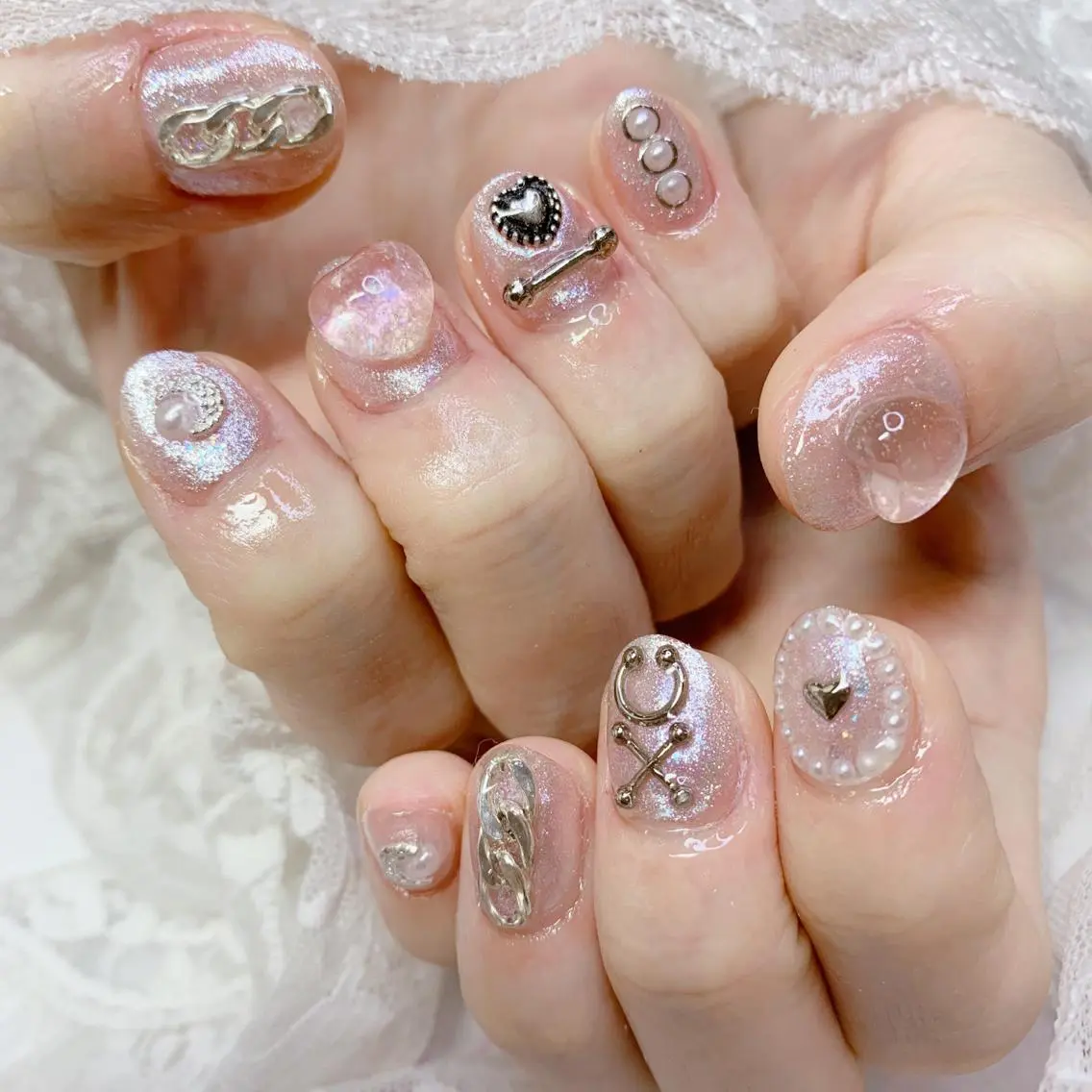 ネイル ハンドネイル La neige* yuki 🐩🌙のネイルデザイン