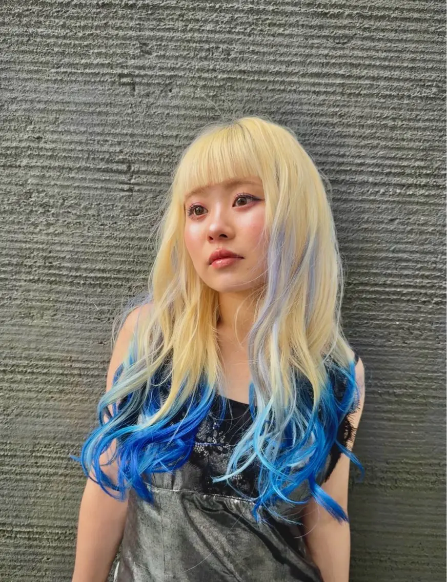 カラー ヘアカラー ダメージレス ハイトーン/たいきのヘアスタイル