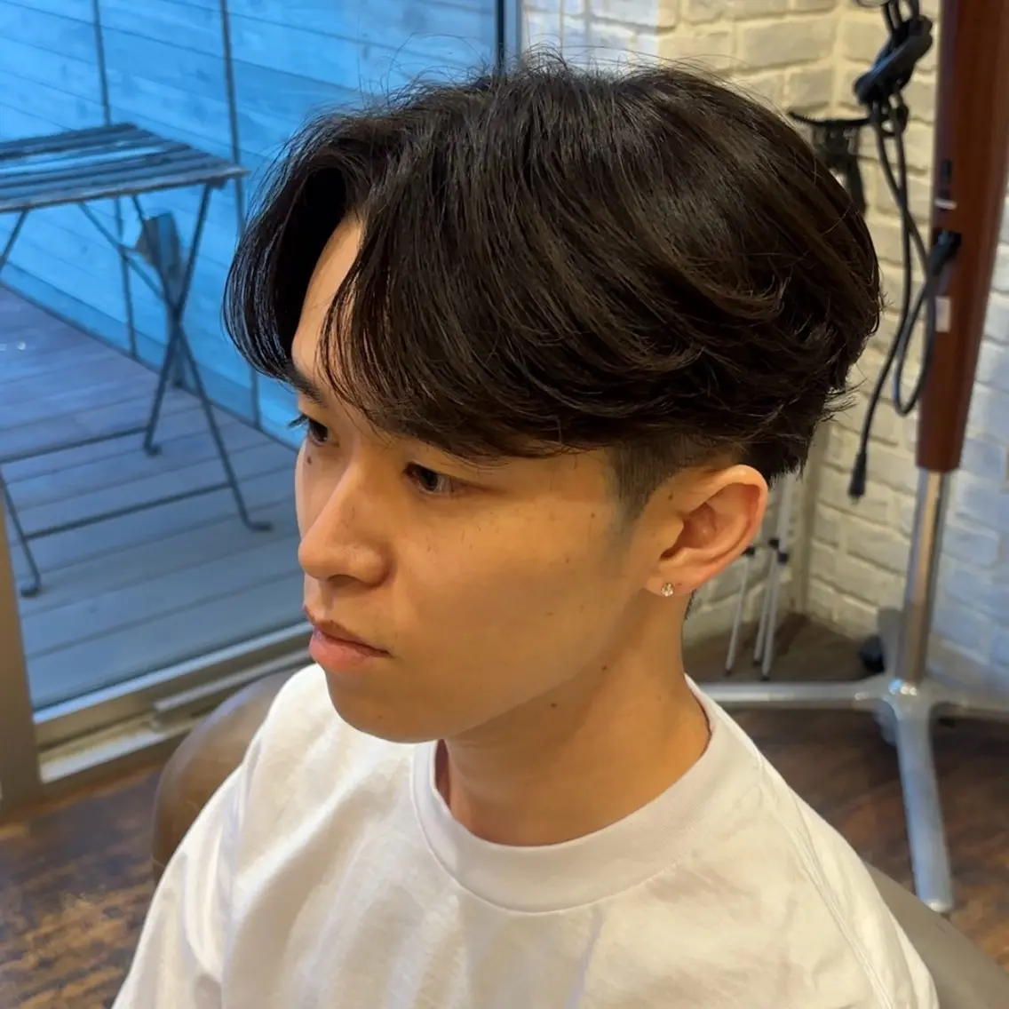 パーマ メンズ カット パーマ 【メンズ特化美容師】 RYO/梅田のヘアスタイル