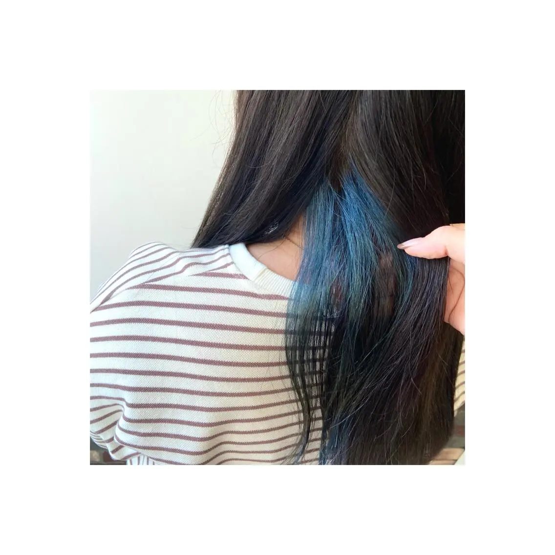 セミロング ヘアカラー 棚橋 光海のヘアスタイル