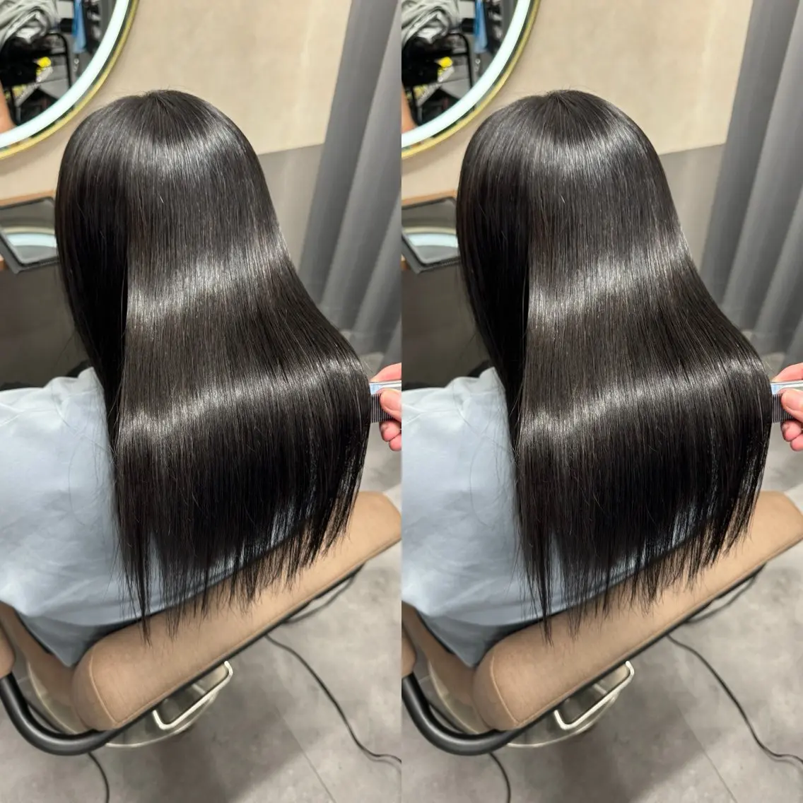 ロング 縮毛矯正 トリートメント TELAHAIR 副店長 YUTOのヘアスタイル