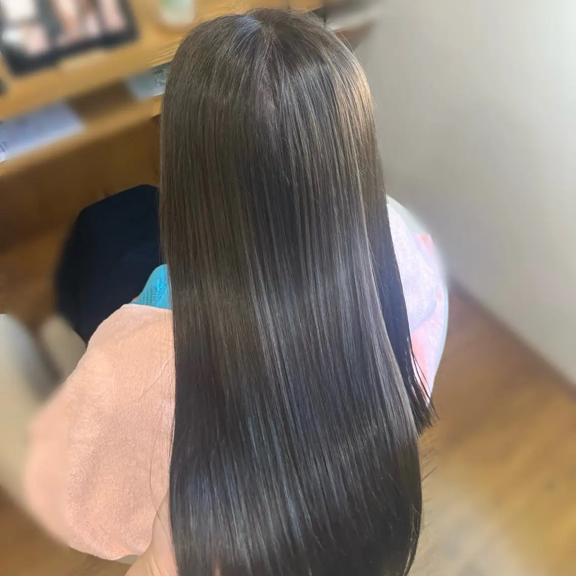 ロング カット ヘアカラー トリートメント 艶カラー/レイヤー カット🫧あいりのヘアスタイル