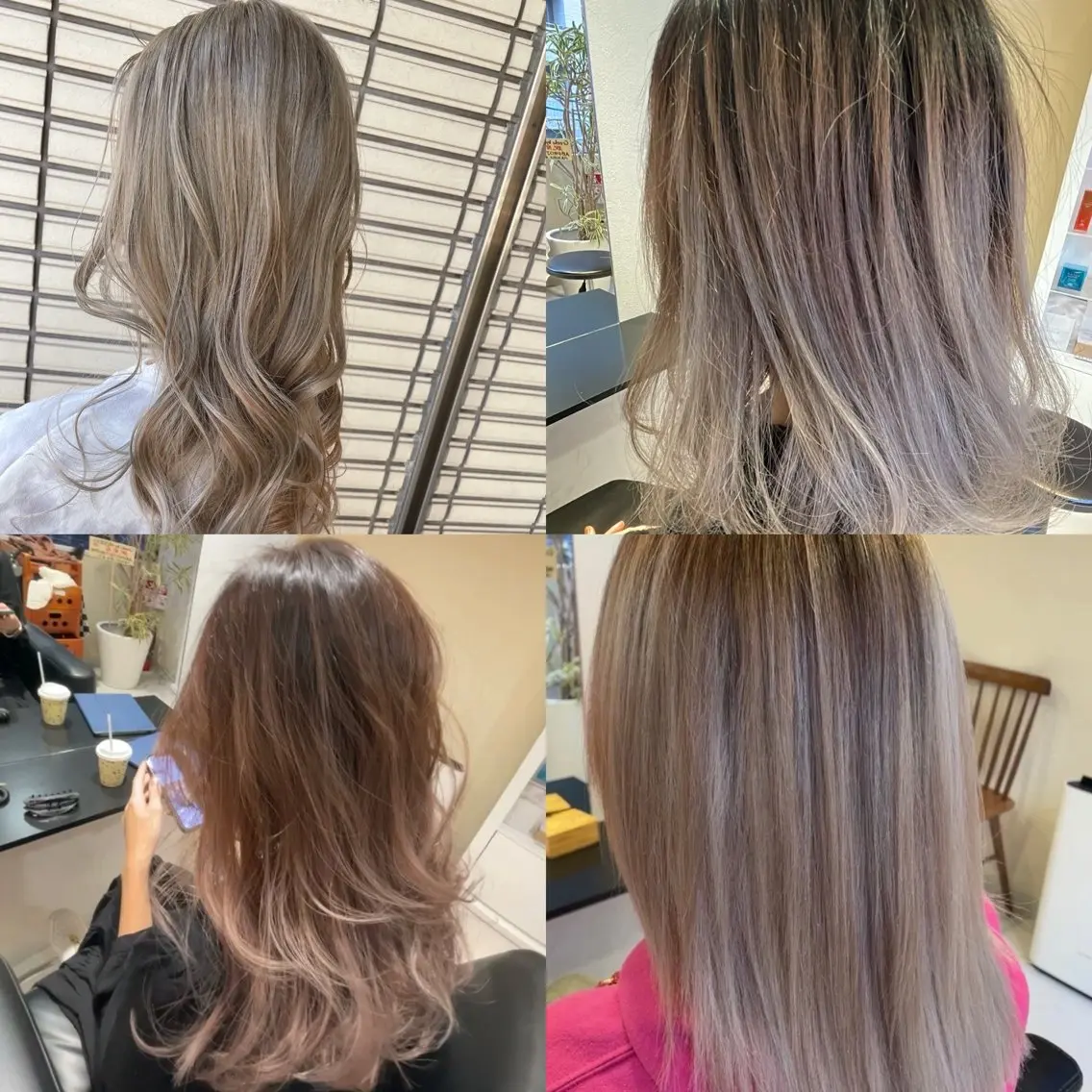 カラー NINE+/代表 ブリーチ特化型サロンのヘアスタイル