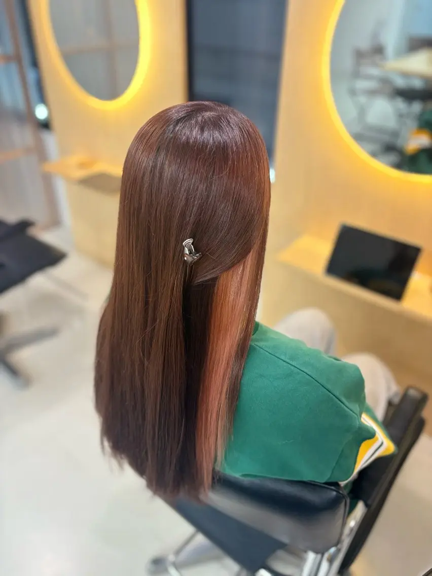 カラー ヘアカラー elk YURINA🧸のヘアスタイル
