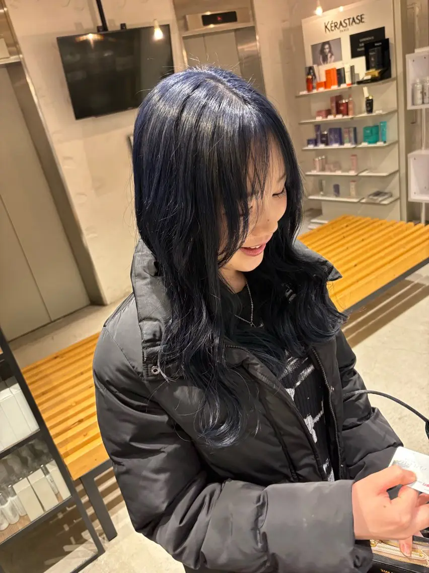 ロング カラー ヘアアレンジ ブリーチ ダブルカラー ハイトーンカラー ボブ ravens代表 ヒロムのヘアスタイル