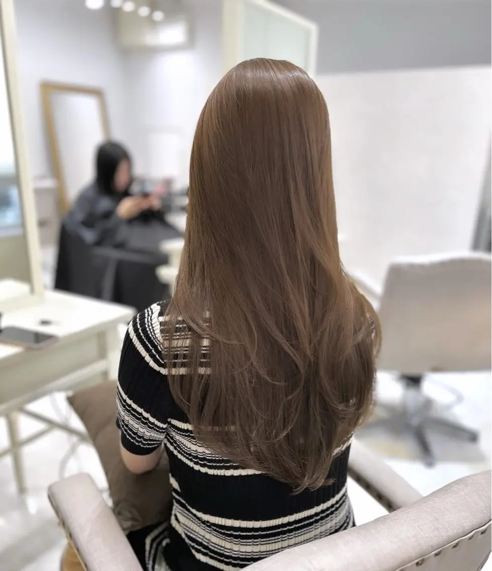 ロング ヘアカラー 髪質改善× ブリーチなしyutoのヘアスタイル