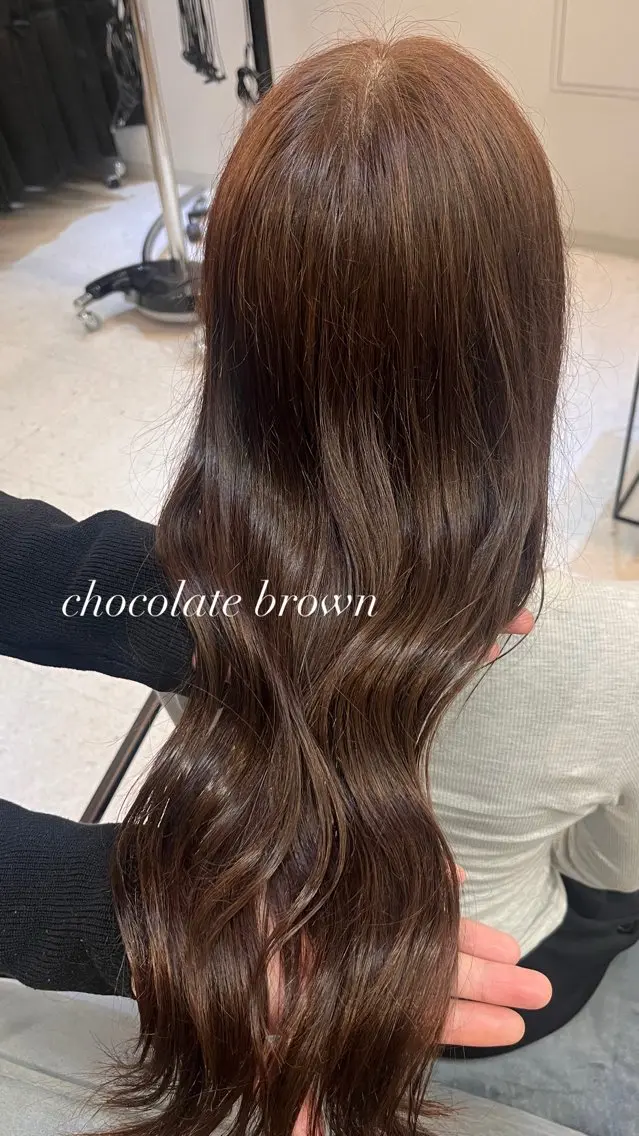 カラー ブラウンカラー 透明感カラー 髪質改善 VIXIA🎀 COCORUのヘアスタイル