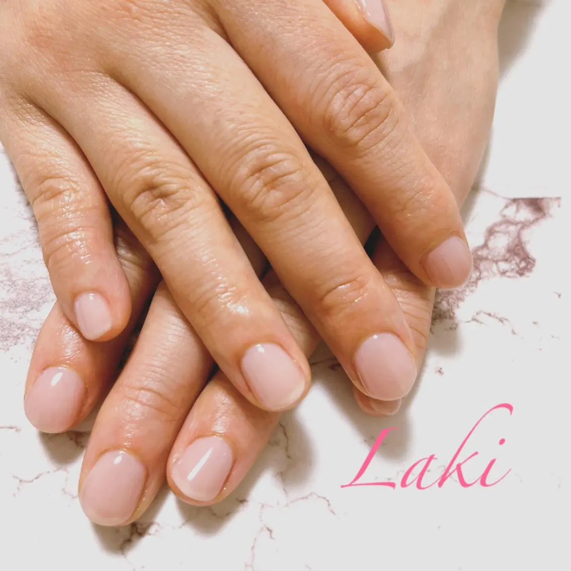 ネイル ワンカラーネイル 春ネイル Beauty salon Lakiのエステ・リラクイメージ